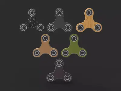 Hand Spinner 3D model