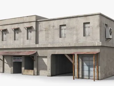 Arab x20 Low-poly 3D model