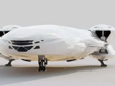 Ares Spaceship 3D model