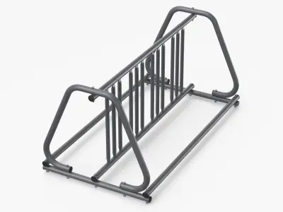Bike Rack 04 3D model