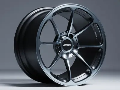 RAYS - NE24 Low-poly 3D model