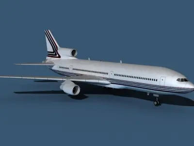 Lockheed L-1011-50 Corporate 5 3D model