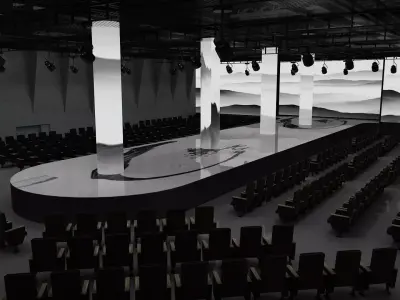 Catwalk Stage 3D model