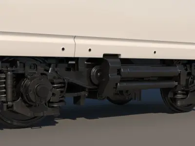 Generic Train 3D model