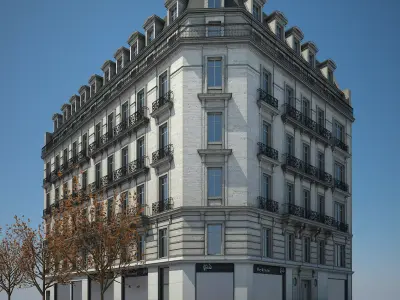 Old Building VIII 3D model