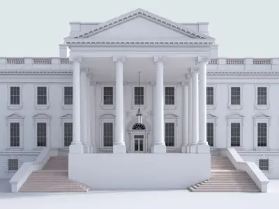 The White House 3D model