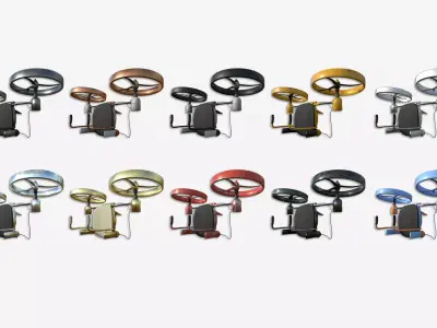 10 Jetpack Electric B Collection - SciFi Character Design 