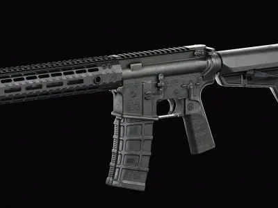 Magpul PMag 30 Magazine Low-poly 3D model