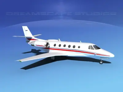 Cessna C560XL Citation V04 3D model