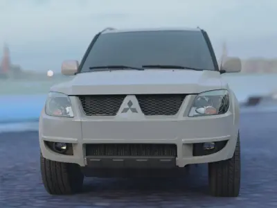Pajero TR4 2015 3D model