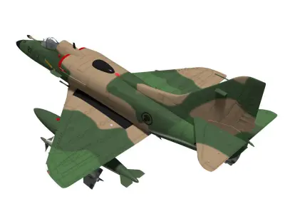 Douglas A-4SU Super Skyhawk 3D model