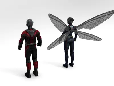 Antman and the Wasp 3D model
