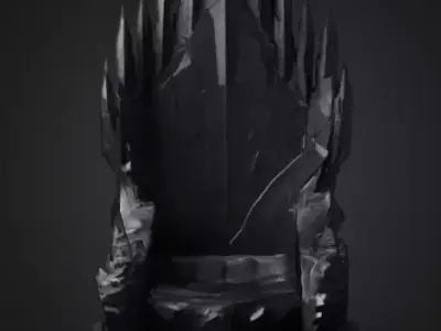 The Shadowspire Seat Free low-poly 3D model