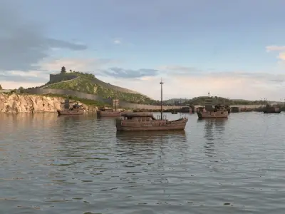 Ancient city 3D model