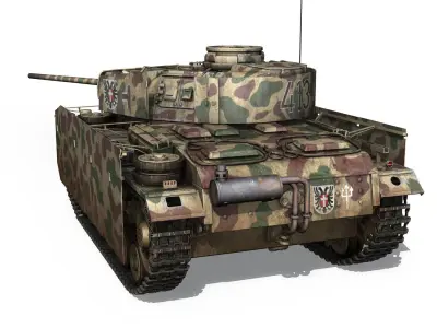 PzKpfw III - Panzer 3 - Ausf M - 413 3D model