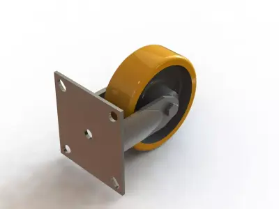 Rodizio Schioppa FS 62 PE Wheel 3D model