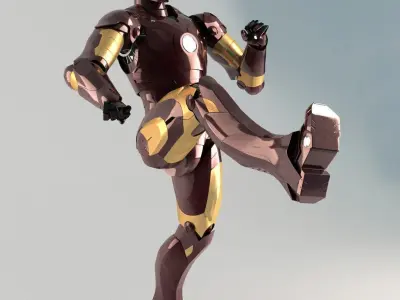 Iron Man 3D model