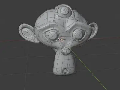 Three-Eyed Suzanne Free 3D model