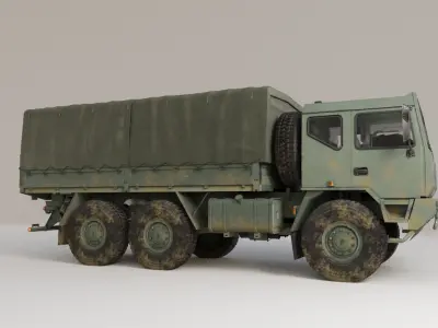Military Truck Iveco 250M 3D model