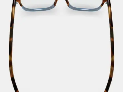 Weathers Eyeglasses in Hudson Blue Fade Low-poly 3D model