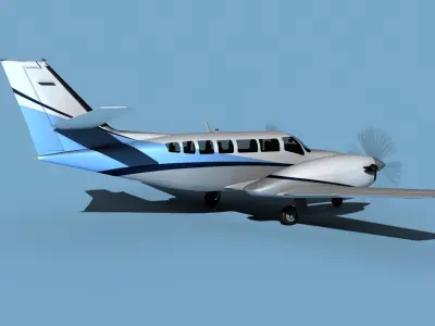 Cessna F406 Caravan II V11 3D model