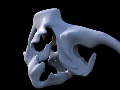 Fantasy Skull Free 3D model