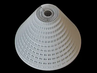 Babylon Tower of Babel 3D print model