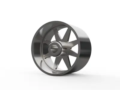 KG1 SCUFFLE-1 WHEEL 3D MODEL 3D model