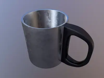 Metal Cup  Free 3D model