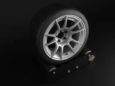 SSR GTX01 Low-poly 3D model