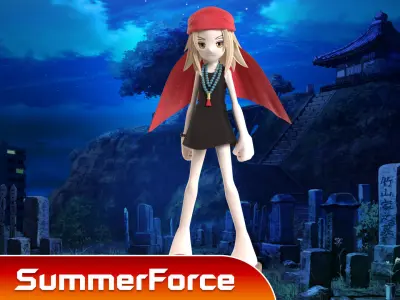 Kyoyama Anna - Shaman King 3D model