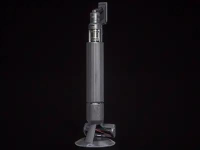 Samsung Bespoke Jet AI Vacuum Cleaner Black PBR 3D model