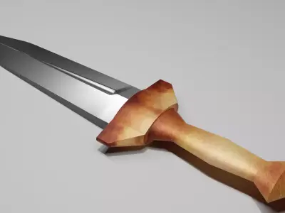Khanja Indian Style  Blade  3D model