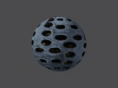 Metal Texture Free 3D model