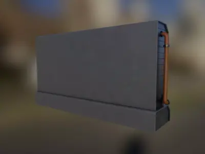 Sci-fi Computer console Low-poly 3D model purchase