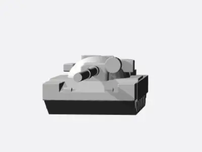 British Centurion Battletank 6mm Scale 3D print model