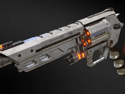 SCI FI REVOLVAR 3D model