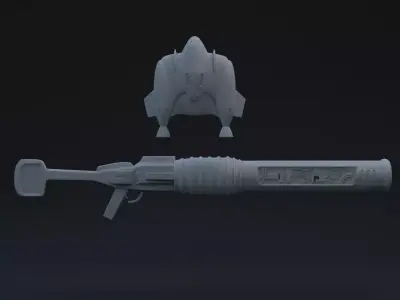 BFII Clone Jet Trooper One-Twelfth Scale Kit 3D print model