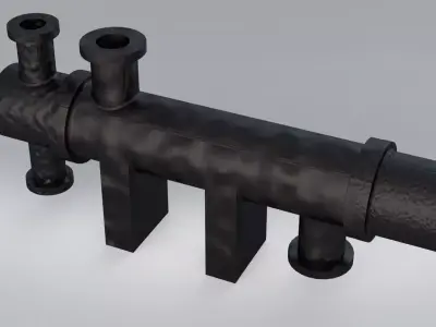 Heat Exchanger Model 3D model