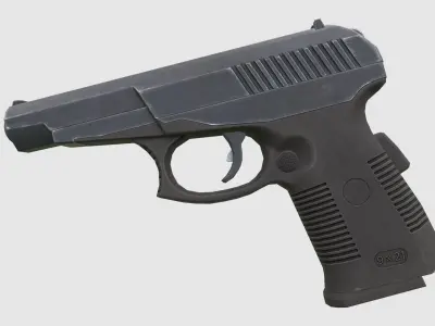 SR-1M Vector Low-poly 3D model