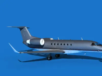 Embraer Praetor 600 V06 3D model