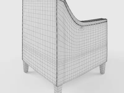 Arm chairs Free 3D model