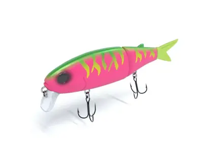 Swimbait fishing lure 3D model