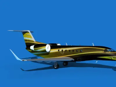 Embraer Praetor 600 V12 3D model