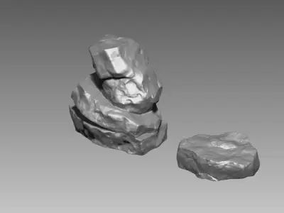 Rocking poly 3D model