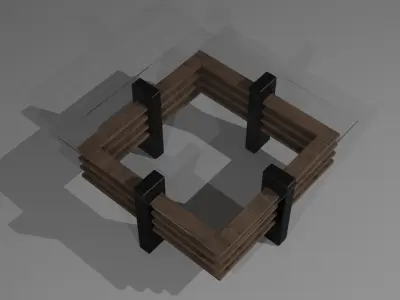 Modern Coffee Table Free 3D model get