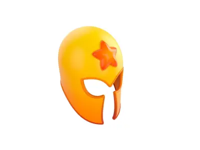 Prop252 Star Helmet 3D model