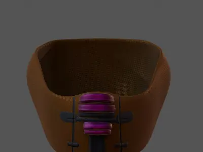 Gas mask helmet 3d model scifi Low-poly  Low-poly 3D model 536