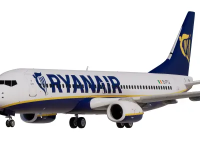 Ryanair Boeing 737-800 3D model