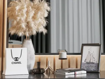 Hallway Set N2 3D model